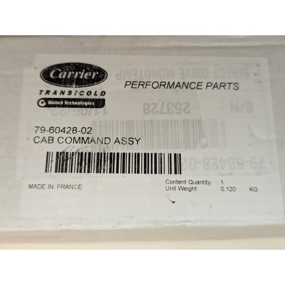Cab Controller 12-60028-00 126002800 12-6002800 Carrier  Xarios Citimax 500 700 - Picture 7 of 7